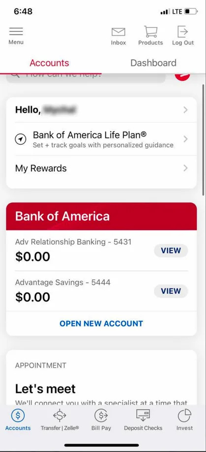 A new, zero-balance drop account offered for sale. <cite>Via Evidence-Based Cybersecurity Research Group</cite>